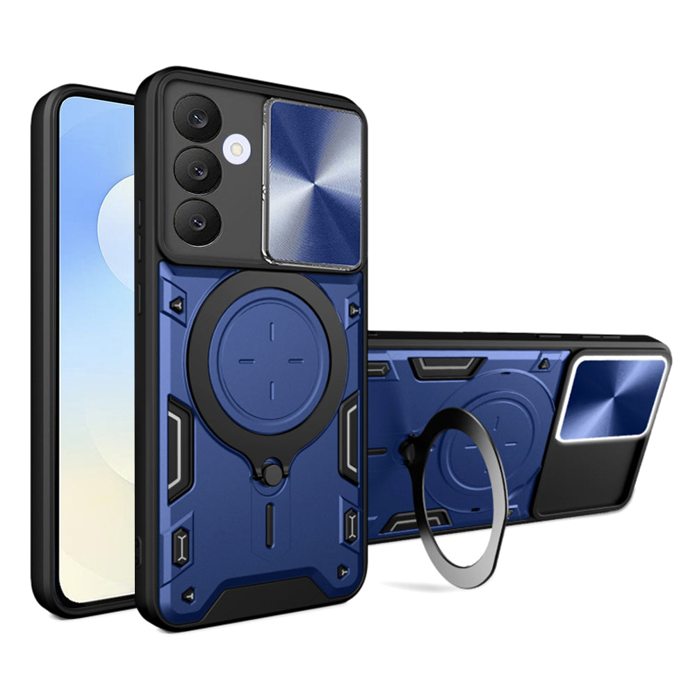 Etui til Samsung Galaxy S25 FE, Techsuit, CamGuard Pro, Blå