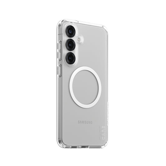 Etui til Samsung Galaxy S25+ S936, PanzerGlass, Care Urban Combat, Transparent Hvid