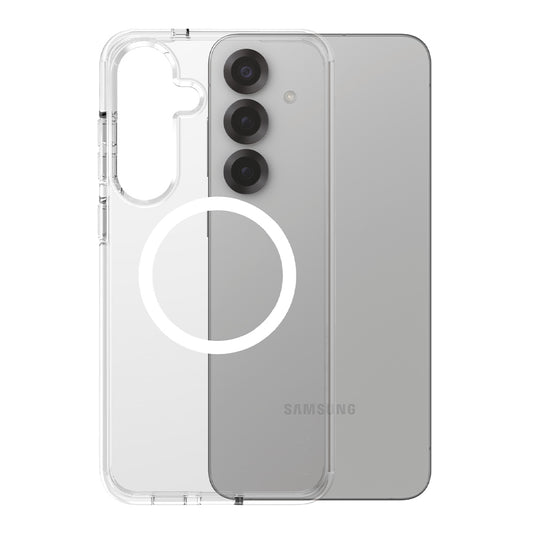Etui til Samsung Galaxy S25+ S936, PanzerGlass, Care Urban Combat, Transparent Hvid