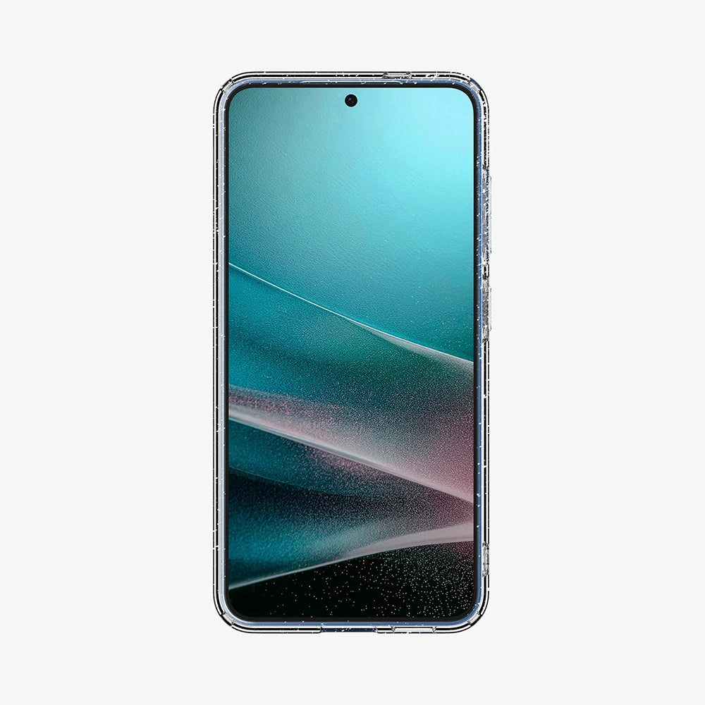 Etui til Samsung Galaxy S25+ S936, Spigen, Liquid Crystal Glitter, Gennemsigtig