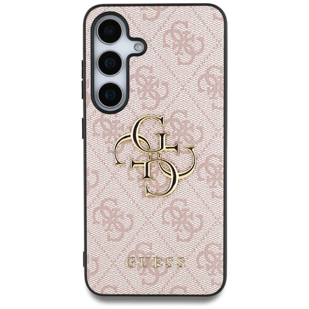 Etui til Samsung Galaxy S25 S931, Guess, 4G Big Logo, Pink