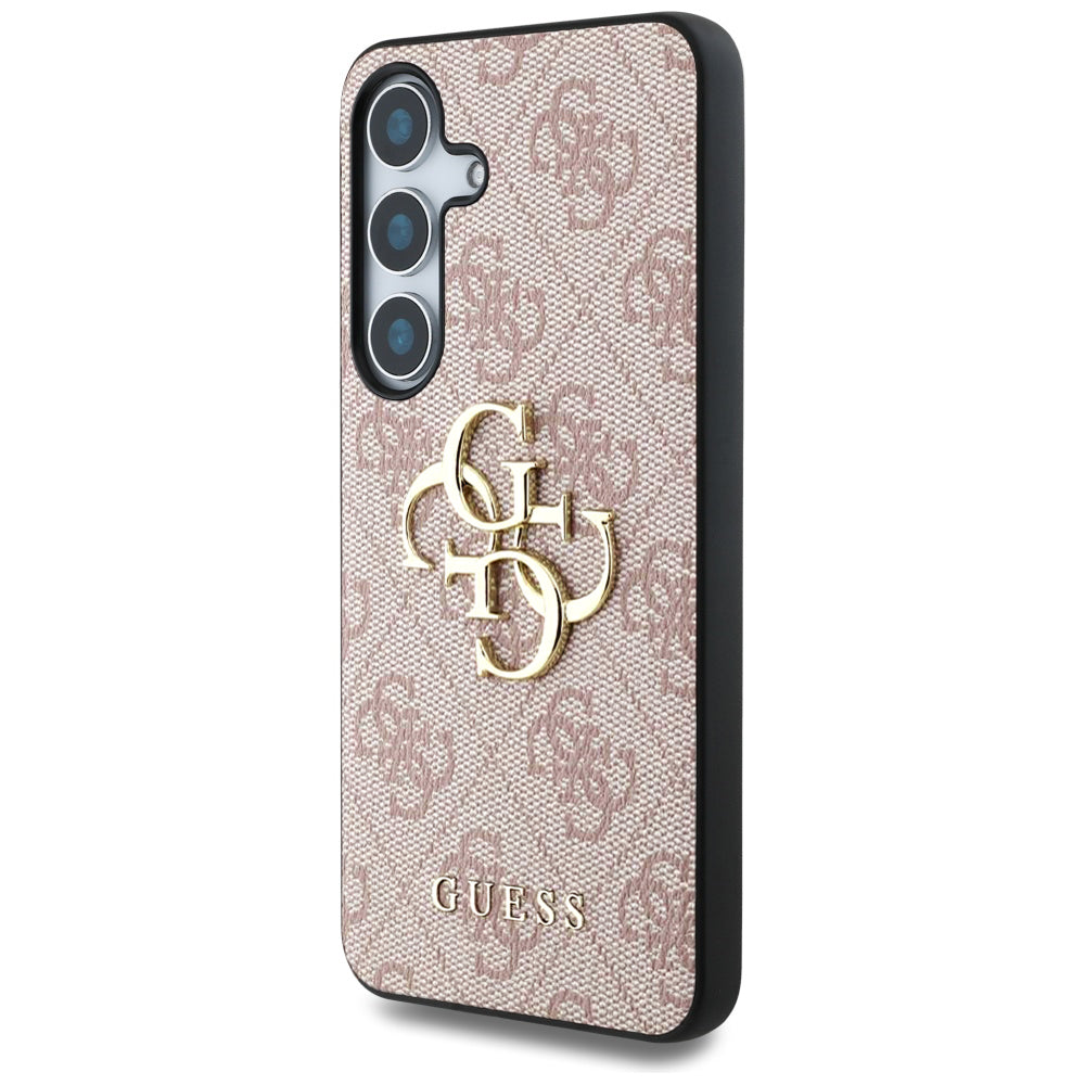 Etui til Samsung Galaxy S25 S931, Guess, 4G Big Logo, Pink