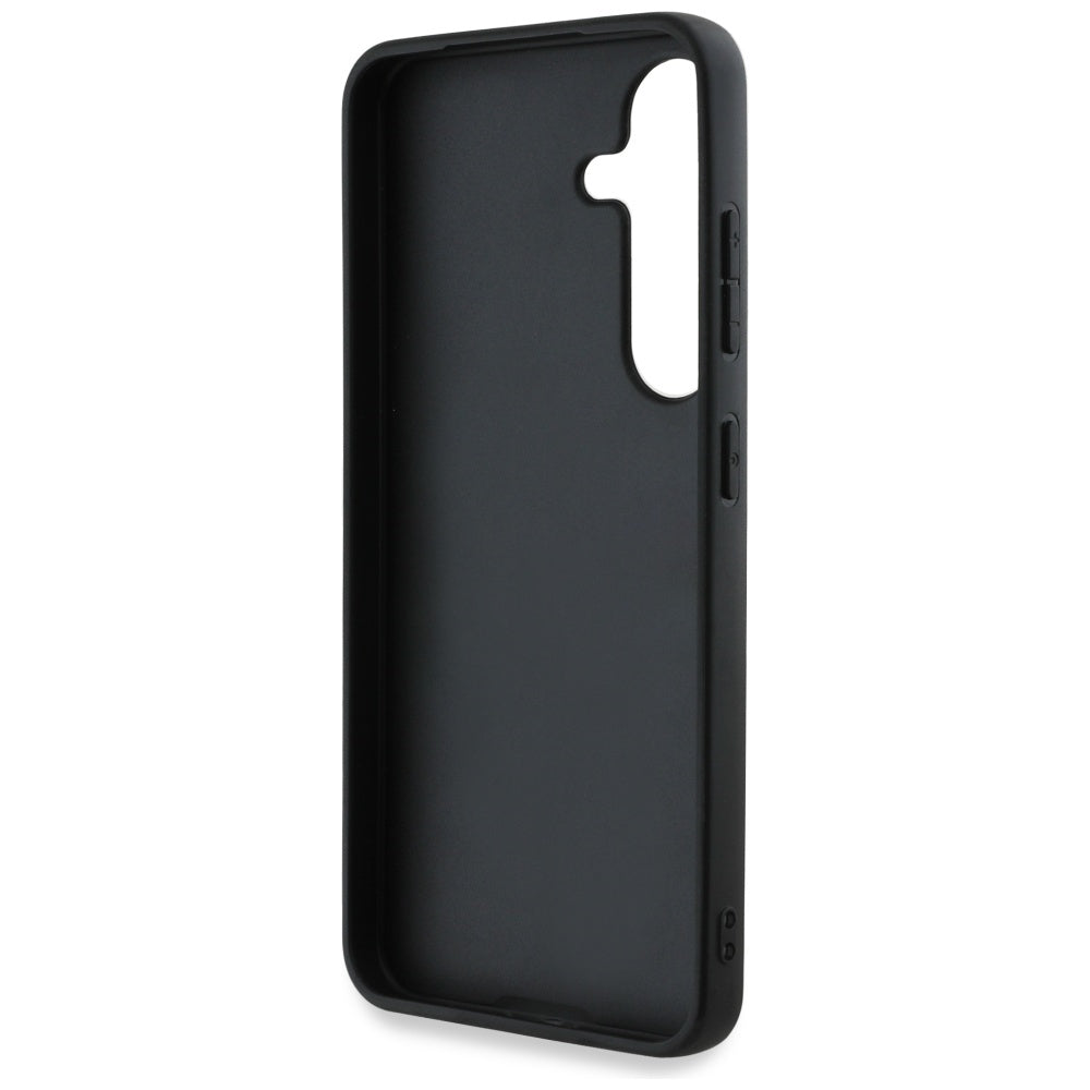 Case for Samsung Galaxy S25 S931, Karl Lagerfeld, Monogram Choupette's Head, Black