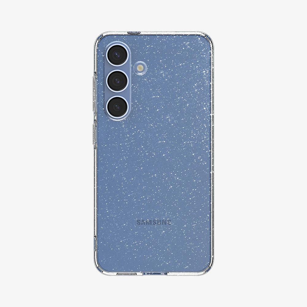 Etui til Samsung Galaxy S25 S931, Spigen, Liquid Crystal Glitter, Gennemsigtig ACS08997