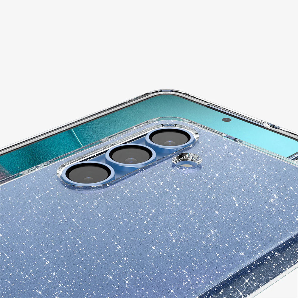 Etui til Samsung Galaxy S25 S931, Spigen, Liquid Crystal Glitter, Gennemsigtig ACS08997