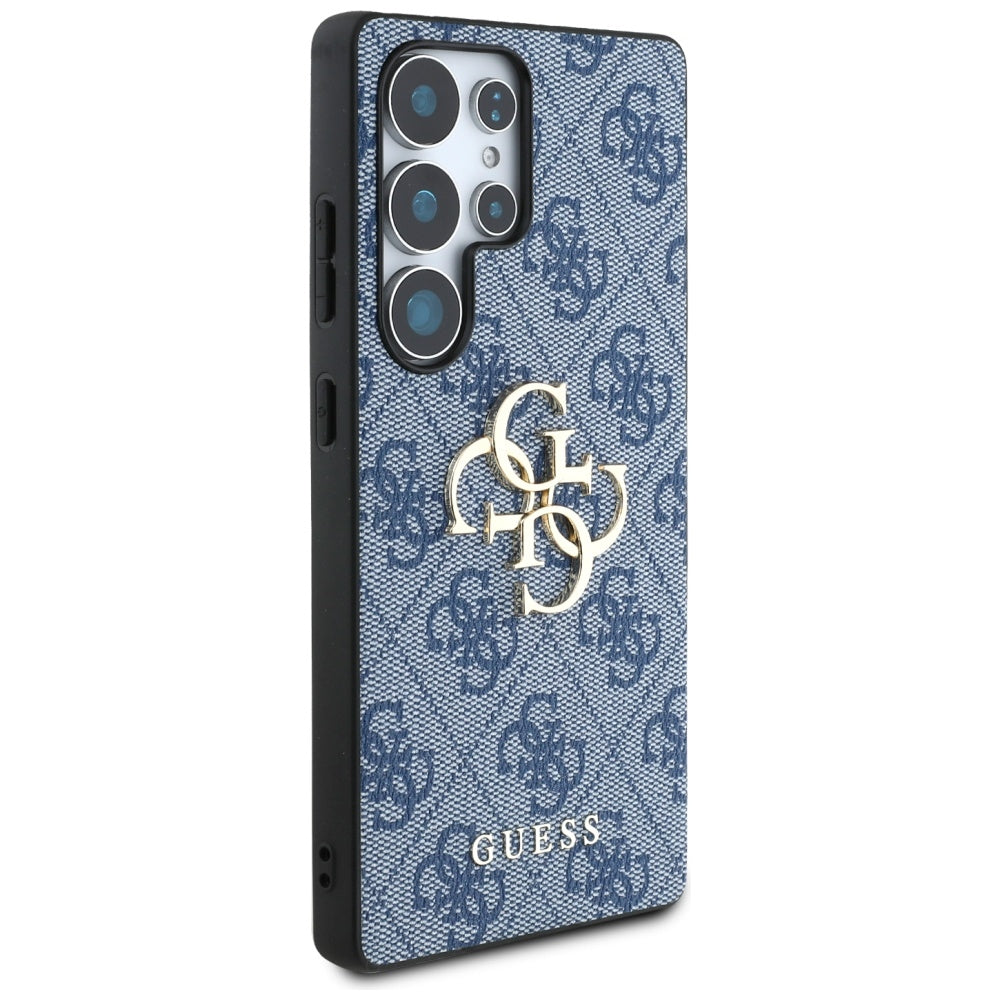Etui til Samsung Galaxy S25 Ultra S938, Guess, 4G Big Logo, Blå