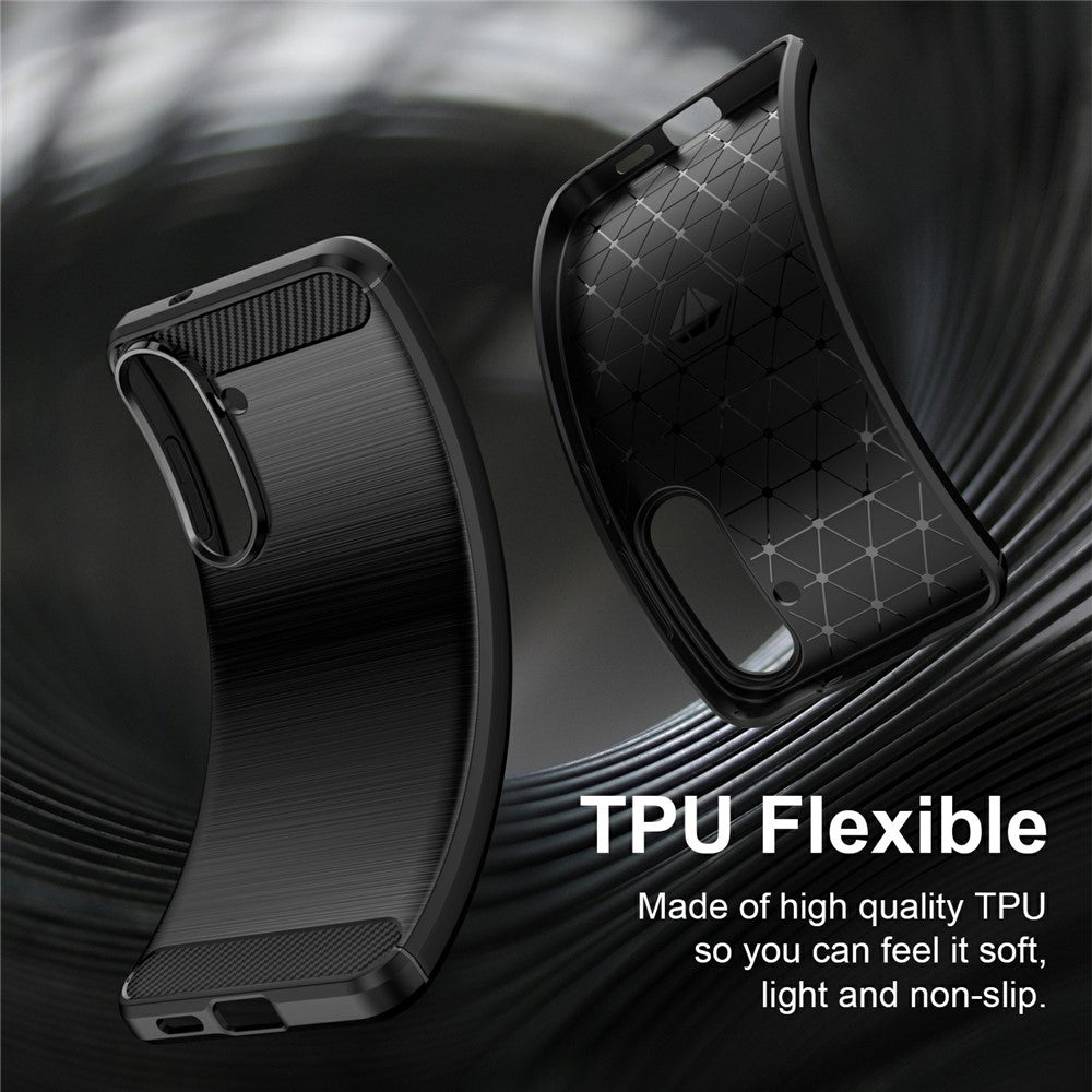 Cover til Samsung Galaxy S26 FE S741 / S25 FE, Techsuit, Carbon, Sort