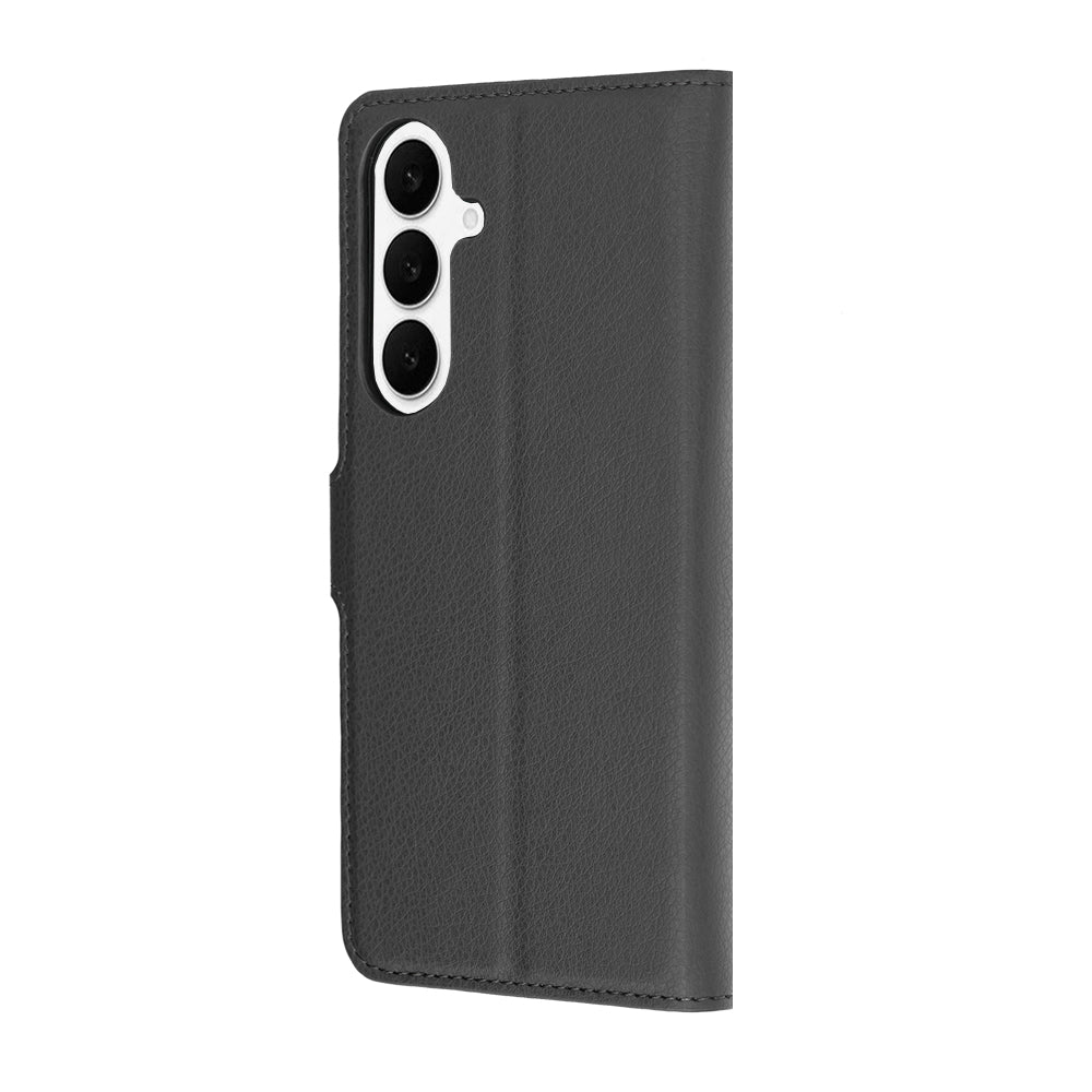 Cover til Samsung Galaxy S26 FE S741 / S25 FE, Techsuit, Leather Folio, Sort