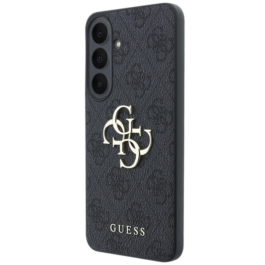 Cover til Samsung Galaxy S26 FE S741, Guess, 4G Metal Logo, Sort
