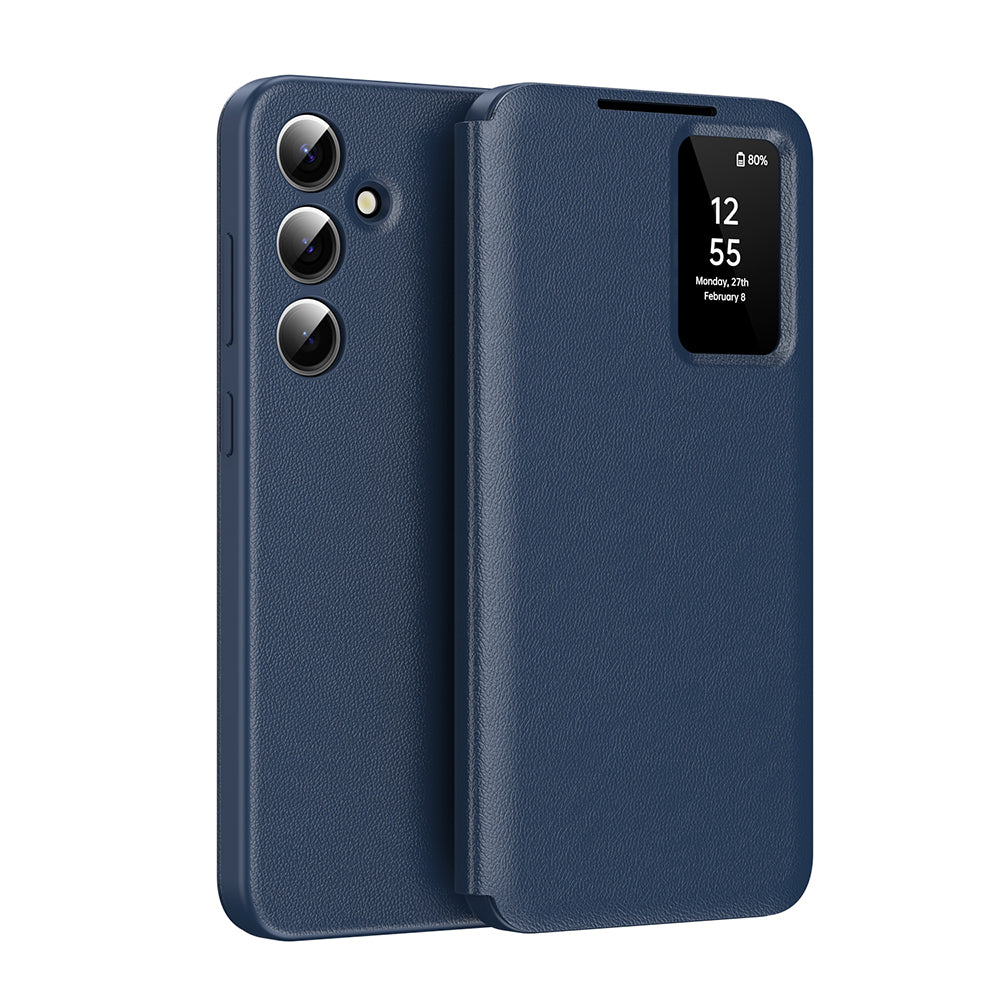 Cover til Samsung Galaxy S26 FE S741, Techsuit, SmartView, Blå