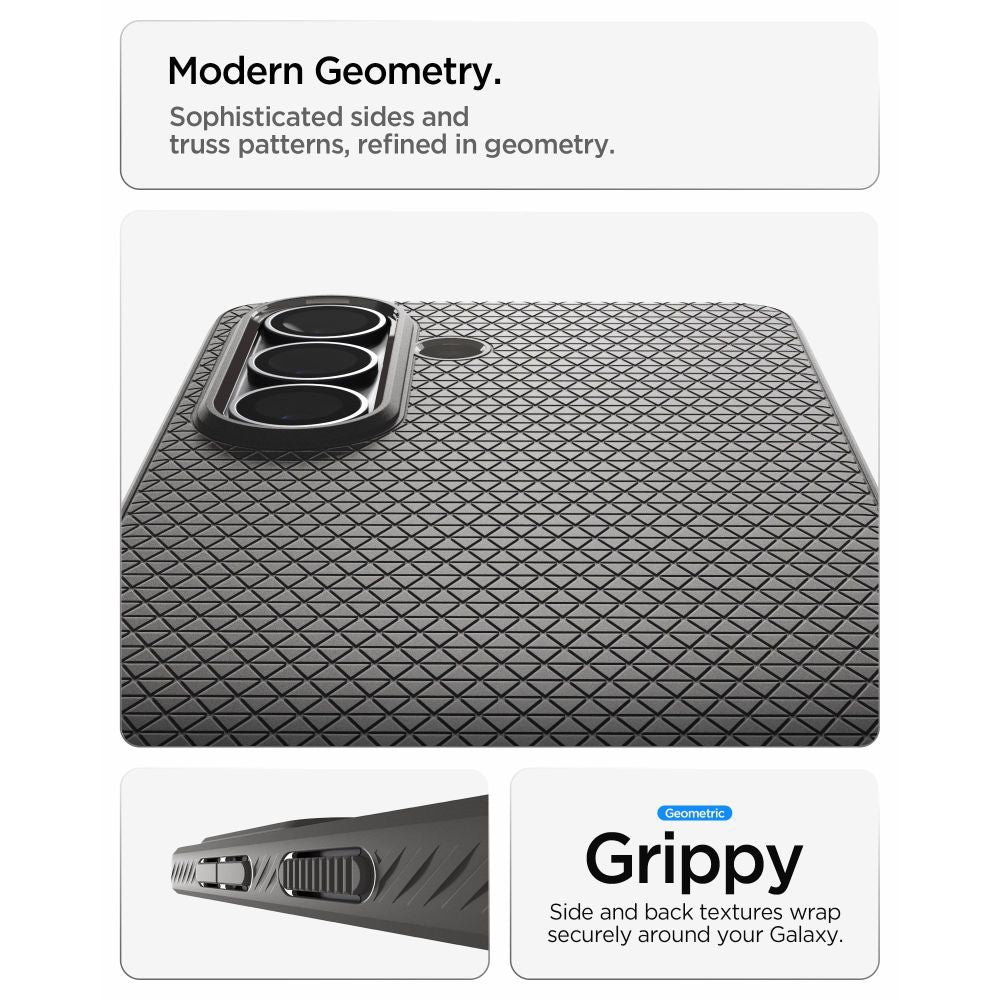 Etui til Samsung Galaxy S26 Plus S947, Spigen, Liquid Air, Grå ACS11211