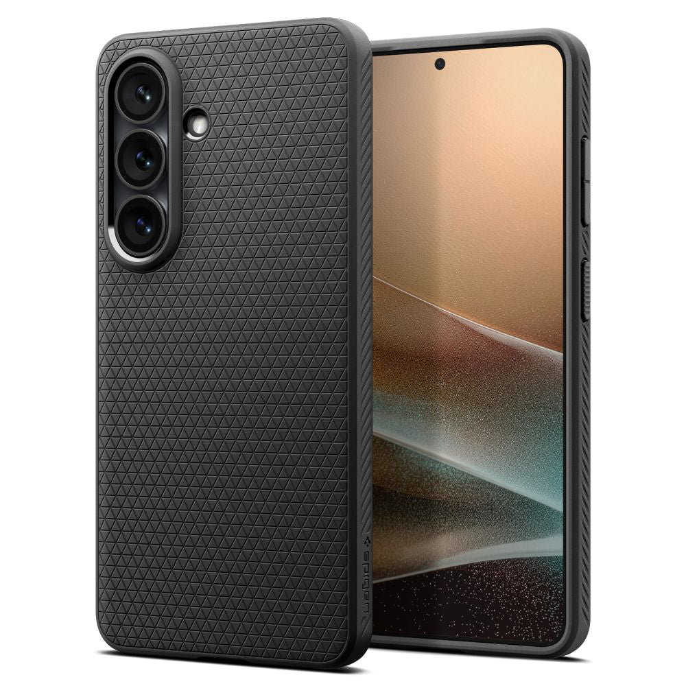 Etui til Samsung Galaxy S26 Plus S947, Spigen, Liquid Air, Mat Sort ACS10700