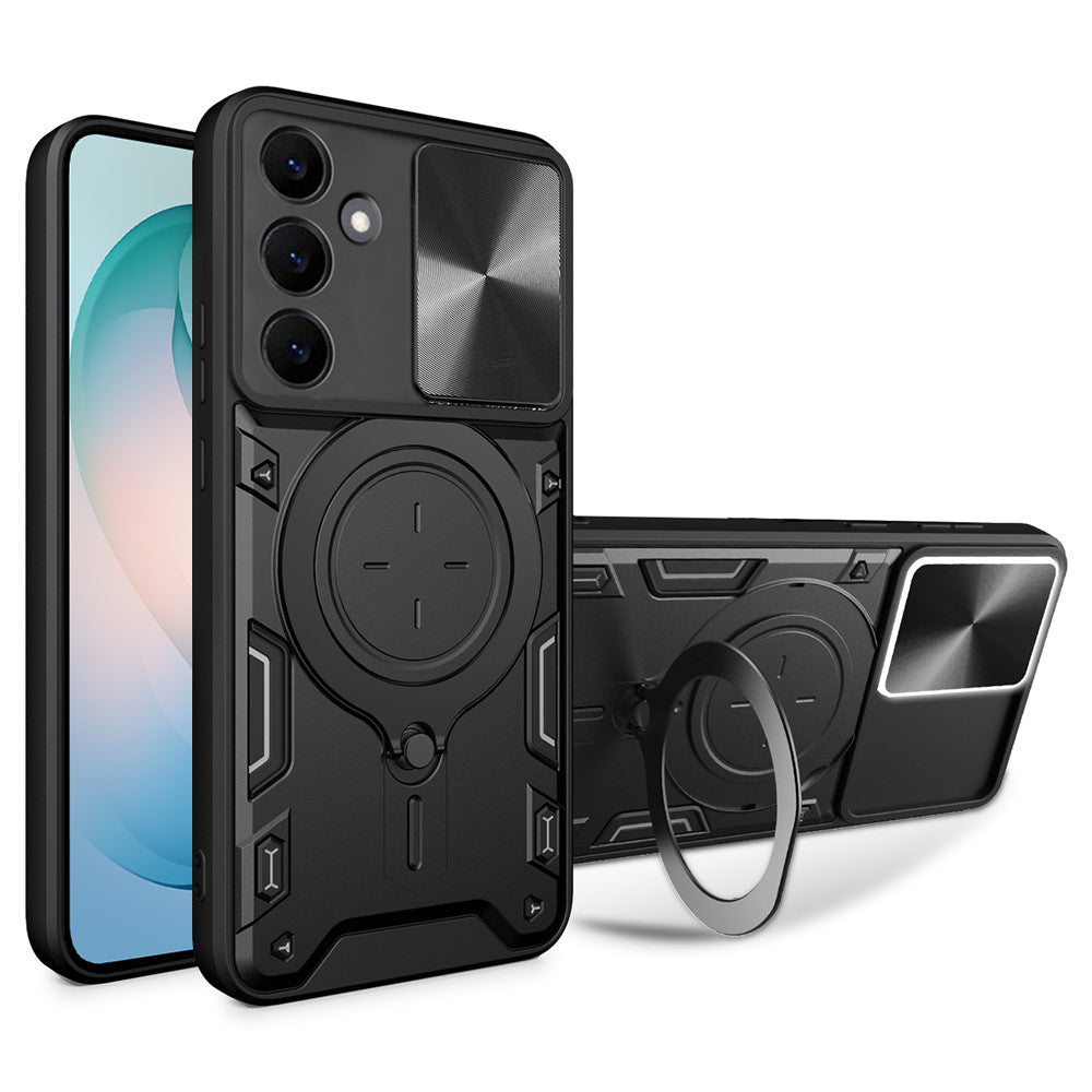 Cover til Samsung Galaxy S26 Plus S947, Techsuit, CamGuard Pro, Sort