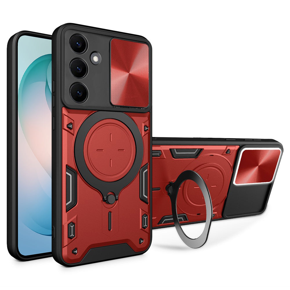 Etui til Samsung Galaxy S26 Plus, Techsuit, CamGuard Pro, Rød