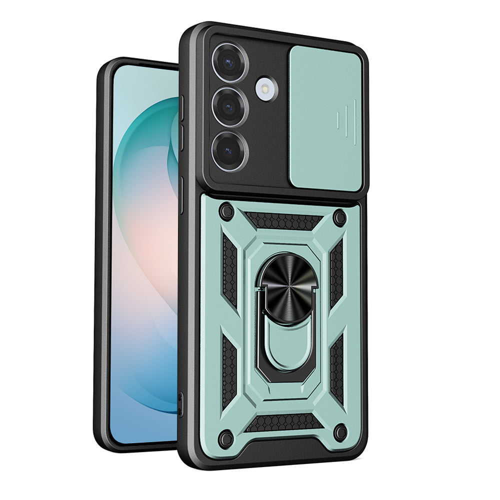 Case for Samsung Galaxy S26 Plus S947, Techsuit, CamShield, Green