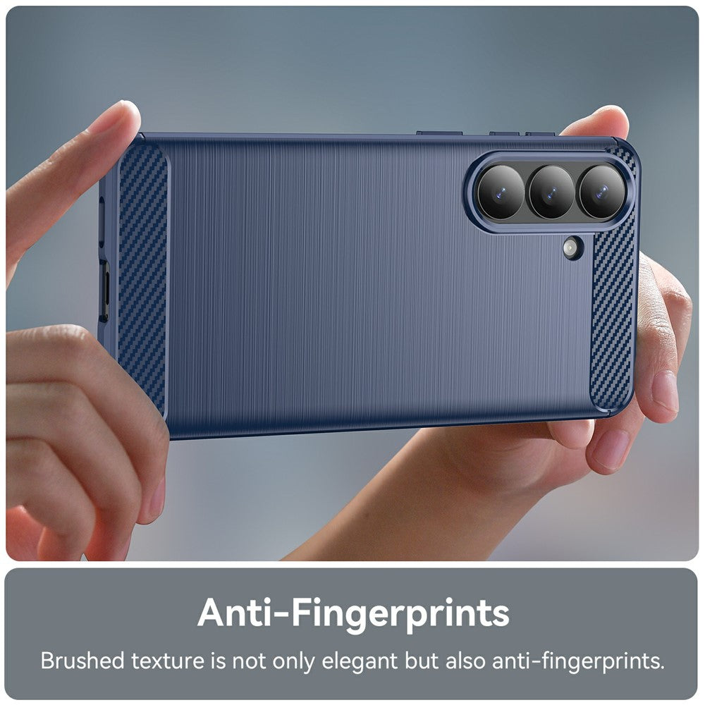 Etui til Samsung Galaxy S26 Plus S947, Techsuit, Carbon, Blå