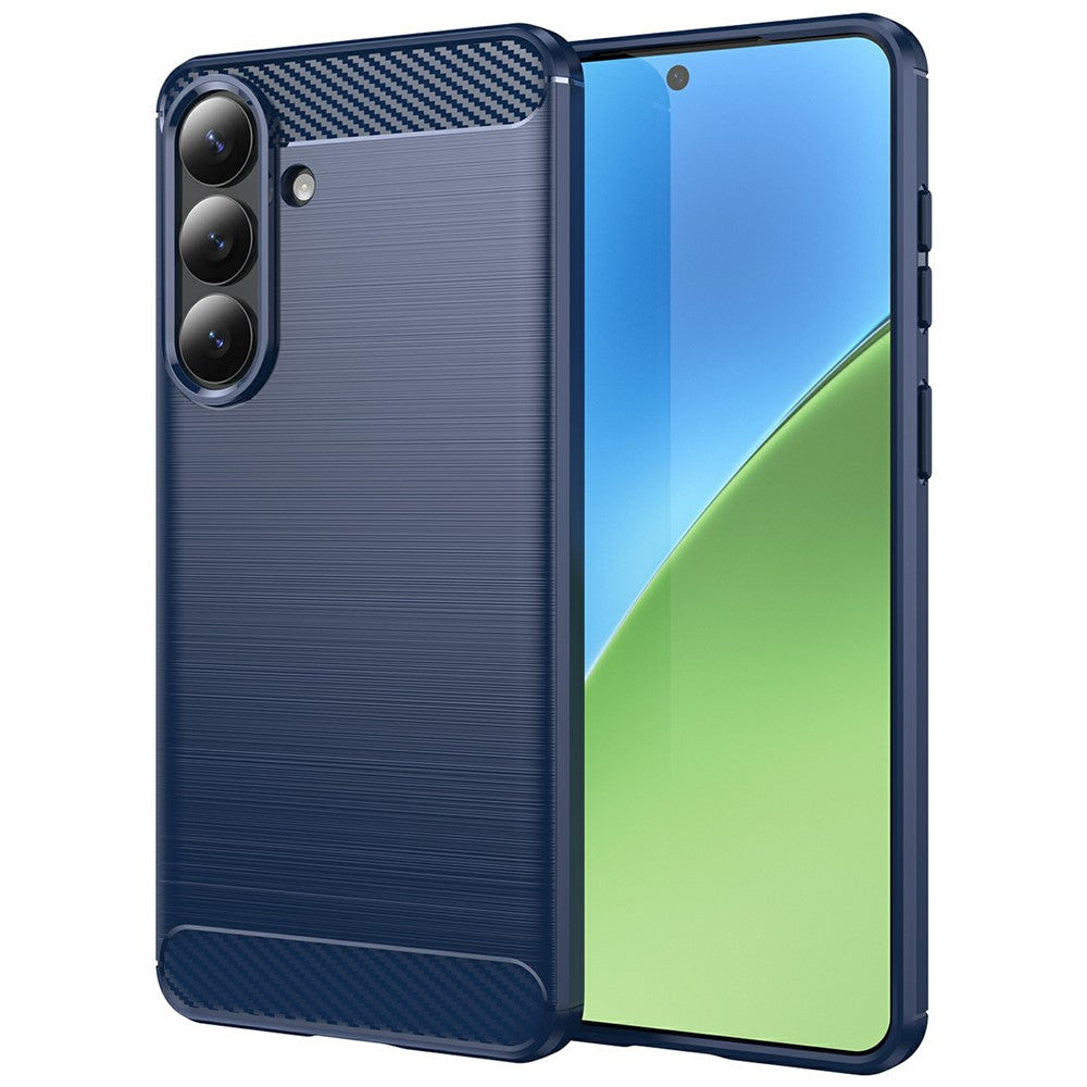 Etui til Samsung Galaxy S26 Plus S947, Techsuit, Carbon, Blå