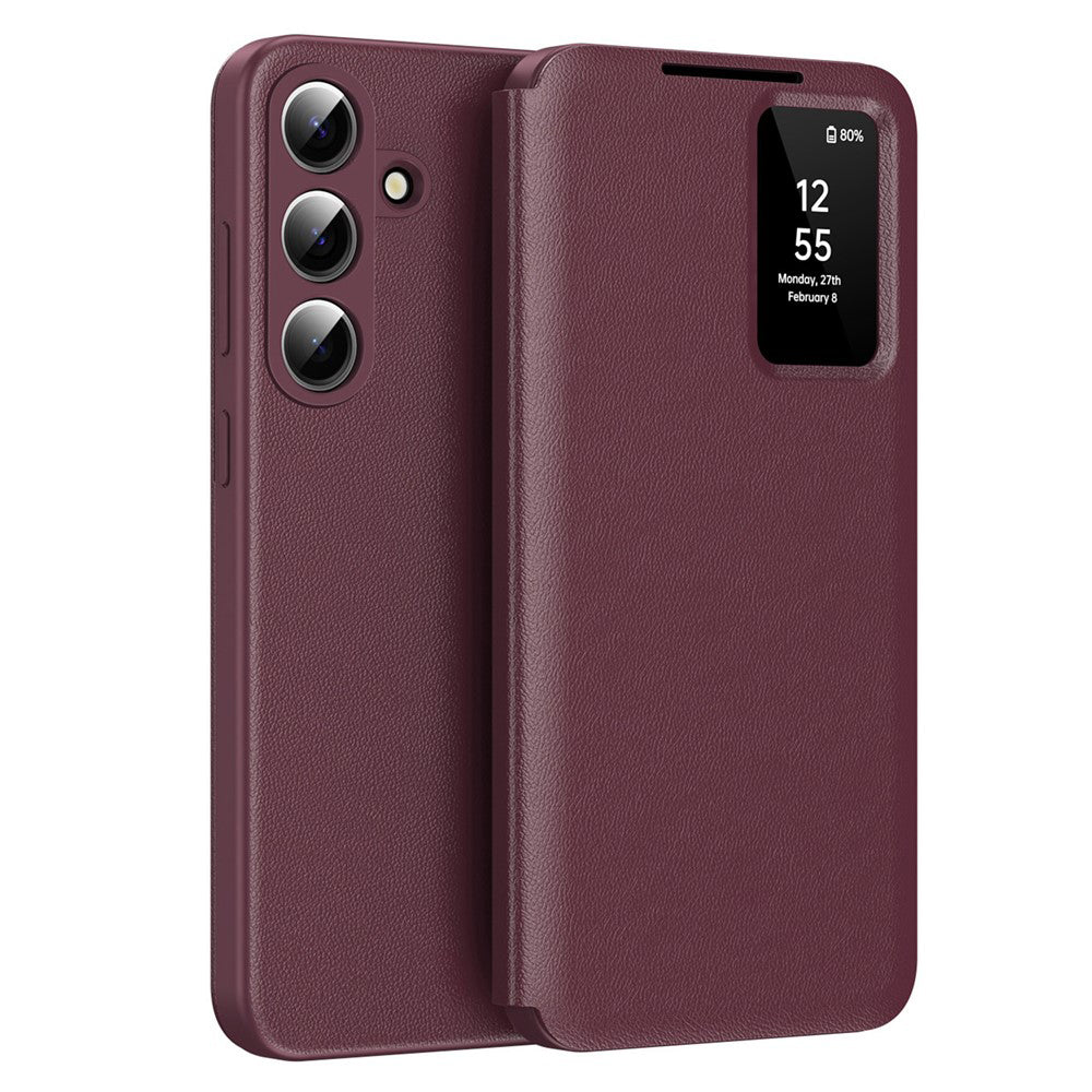 Cover til Samsung Galaxy S26 Plus S947, Techsuit, SmartView, Rød