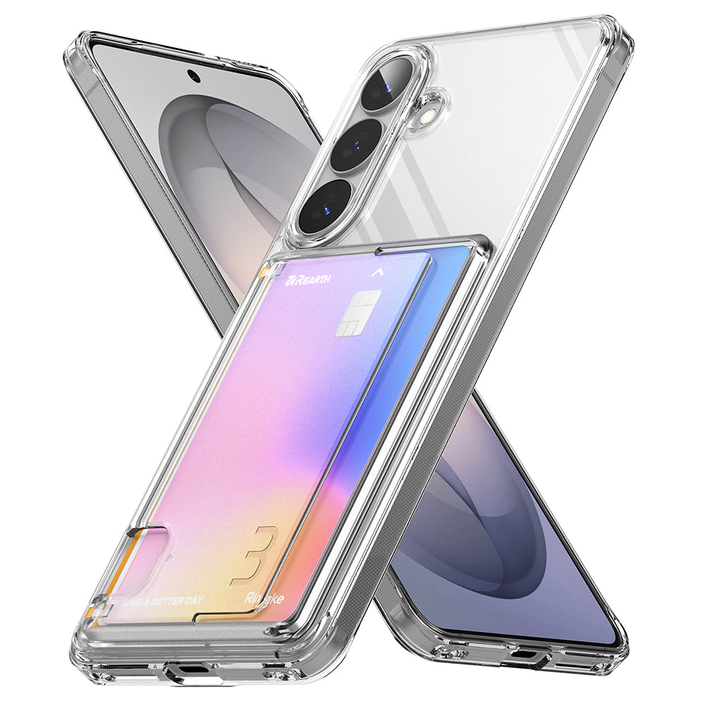 Etui til Samsung Galaxy S26 S942, Ringke, Fusion Card, Gennemsigtig