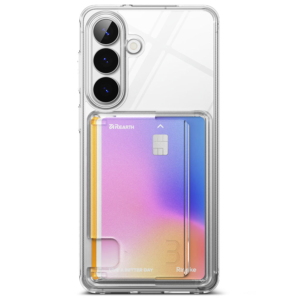 Etui til Samsung Galaxy S26 S942, Ringke, Fusion Card, Gennemsigtig