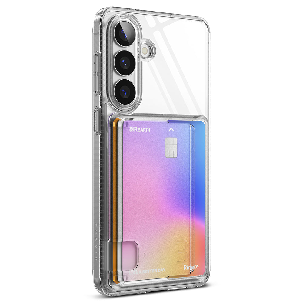 Etui til Samsung Galaxy S26 S942, Ringke, Fusion Card, Gennemsigtig