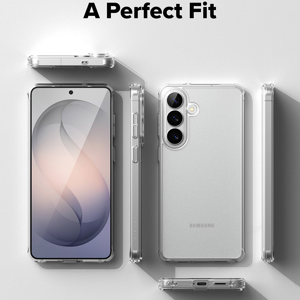 Etui til Samsung Galaxy S26 S942, Ringke, Fusion, Mat Transparent