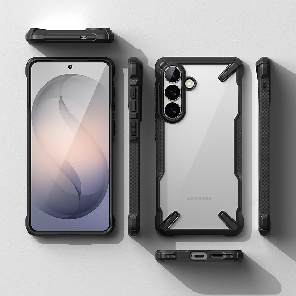Etui til Samsung Galaxy S26 S942, Ringke, Fusion X, Sort