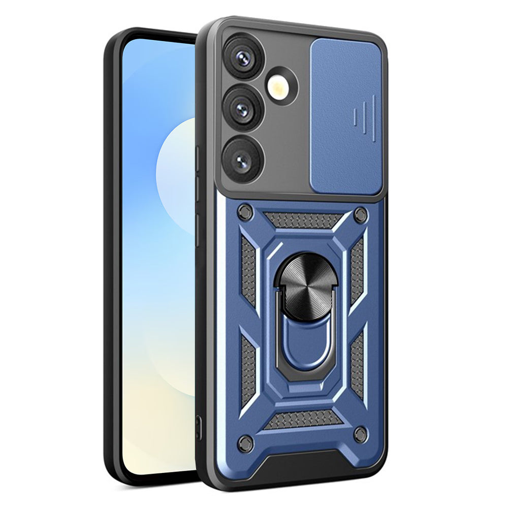 Case for Samsung Galaxy S26, Techsuit, CamShield, Blue