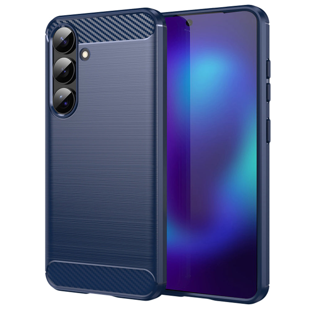 Etui til Samsung Galaxy S26 S942, Techsuit, Carbon, Blå