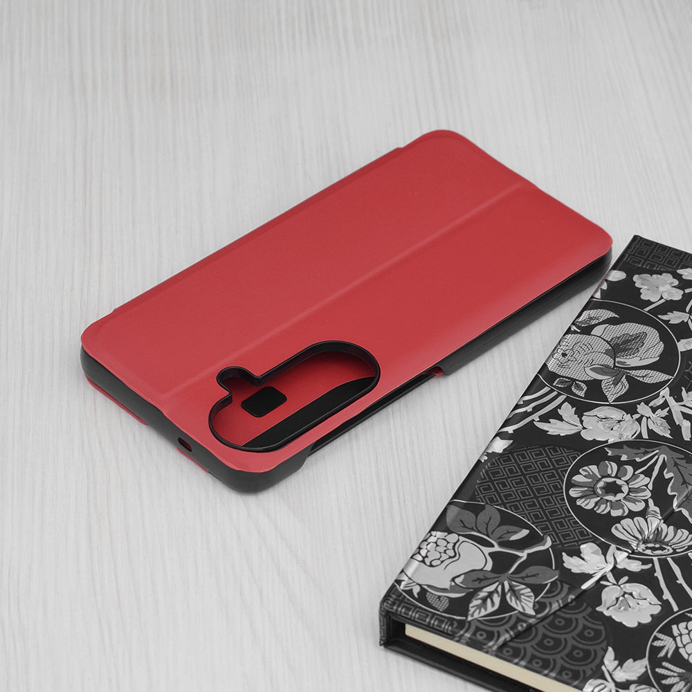 Etui til Samsung Galaxy S26 S942, Techsuit, eFold, Rød