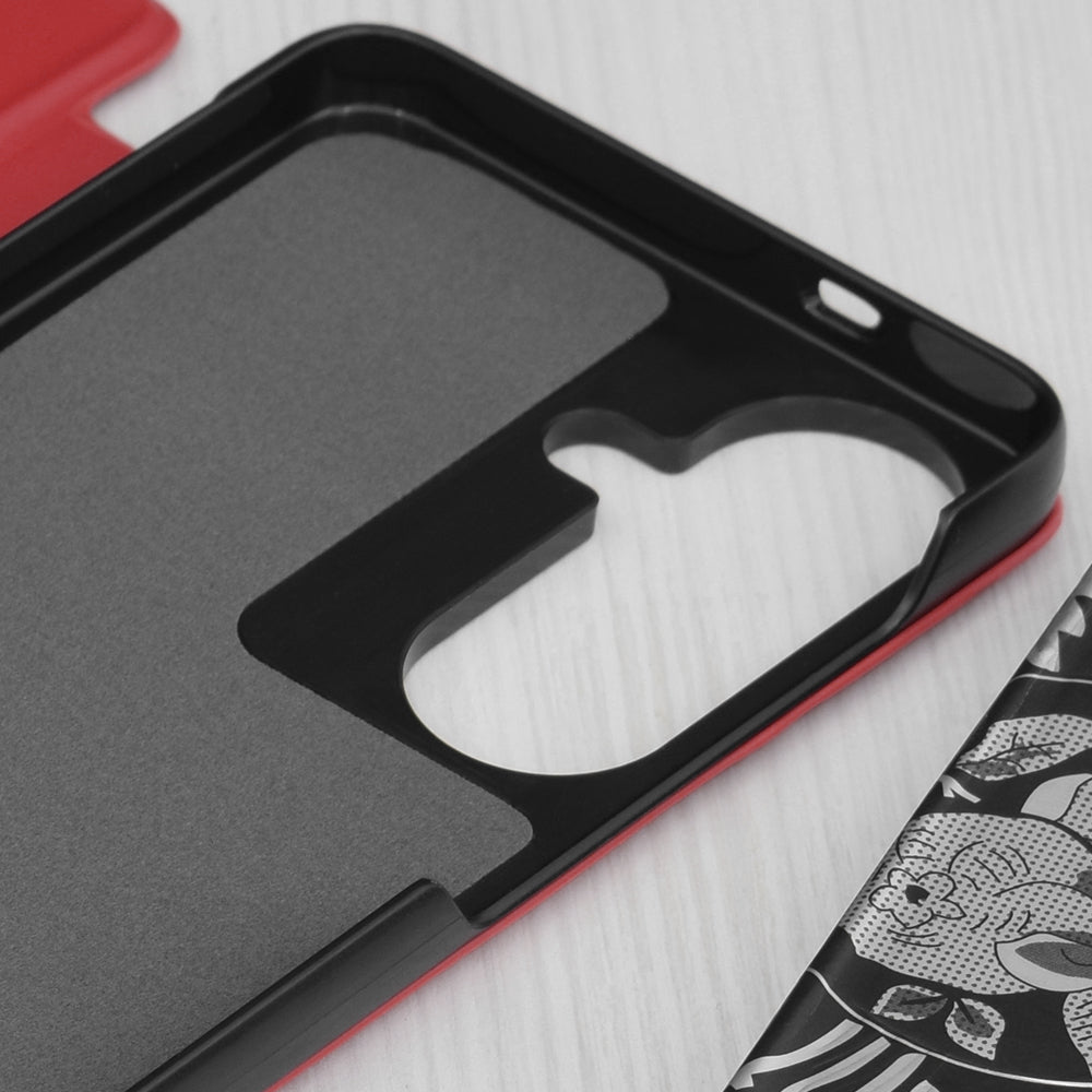 Etui til Samsung Galaxy S26 S942, Techsuit, eFold, Rød