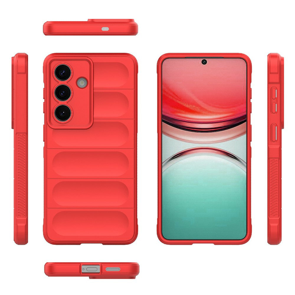 Etui til Samsung Galaxy S26 S942, Techsuit, Magic Shield, Rød