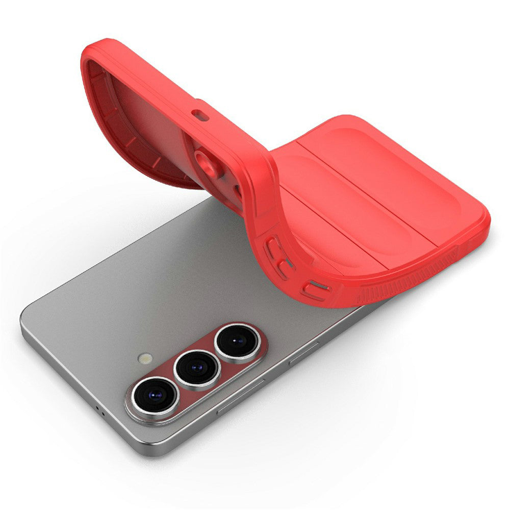 Etui til Samsung Galaxy S26 S942, Techsuit, Magic Shield, Rød