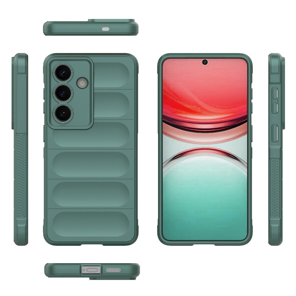 Etui til Samsung Galaxy S26 S942, Techsuit, Magic Shield, Grøn