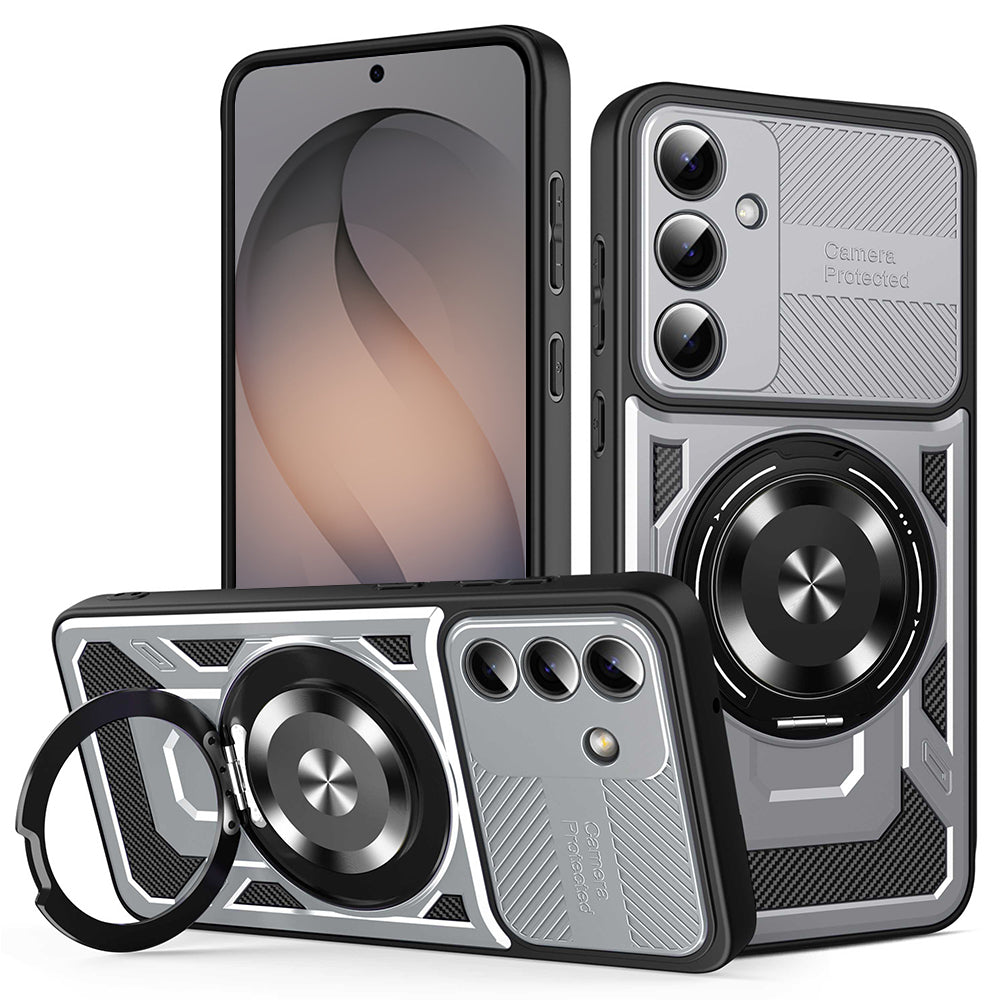 Etui til Samsung Galaxy S26, Techsuit, RuggedCam, Grå