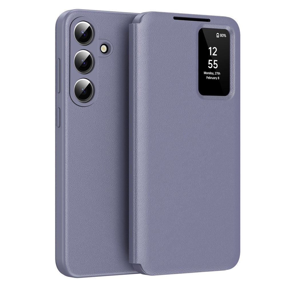 Etui til Samsung Galaxy S26 S942, Techsuit, SmartView, Lilla