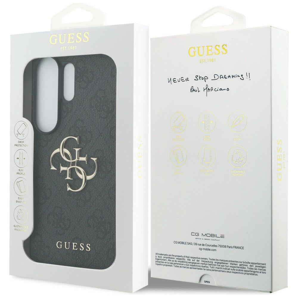 Etui til Samsung Galaxy S26 Ultra S948, Guess, 4G Big Logo, Sort