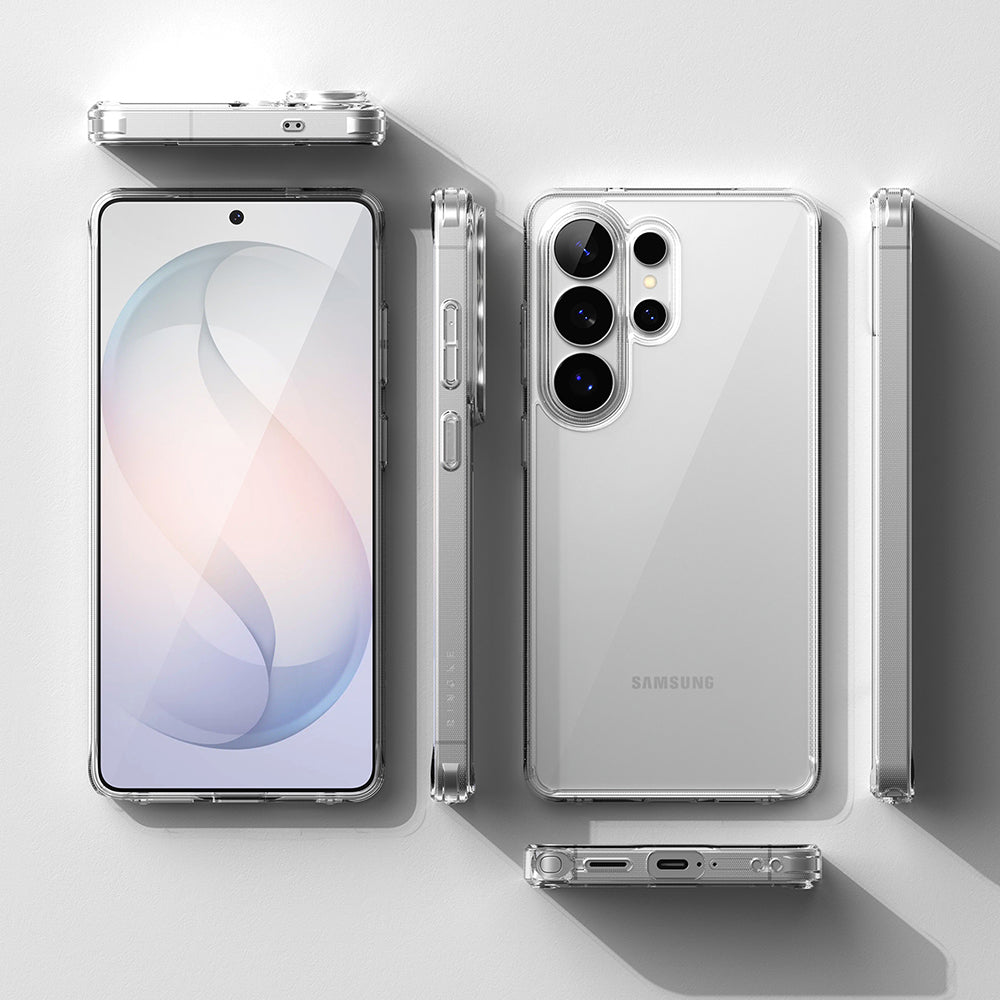 Etui til Samsung Galaxy S26 Ultra S948, Ringke, Fusion, Gennemsigtig