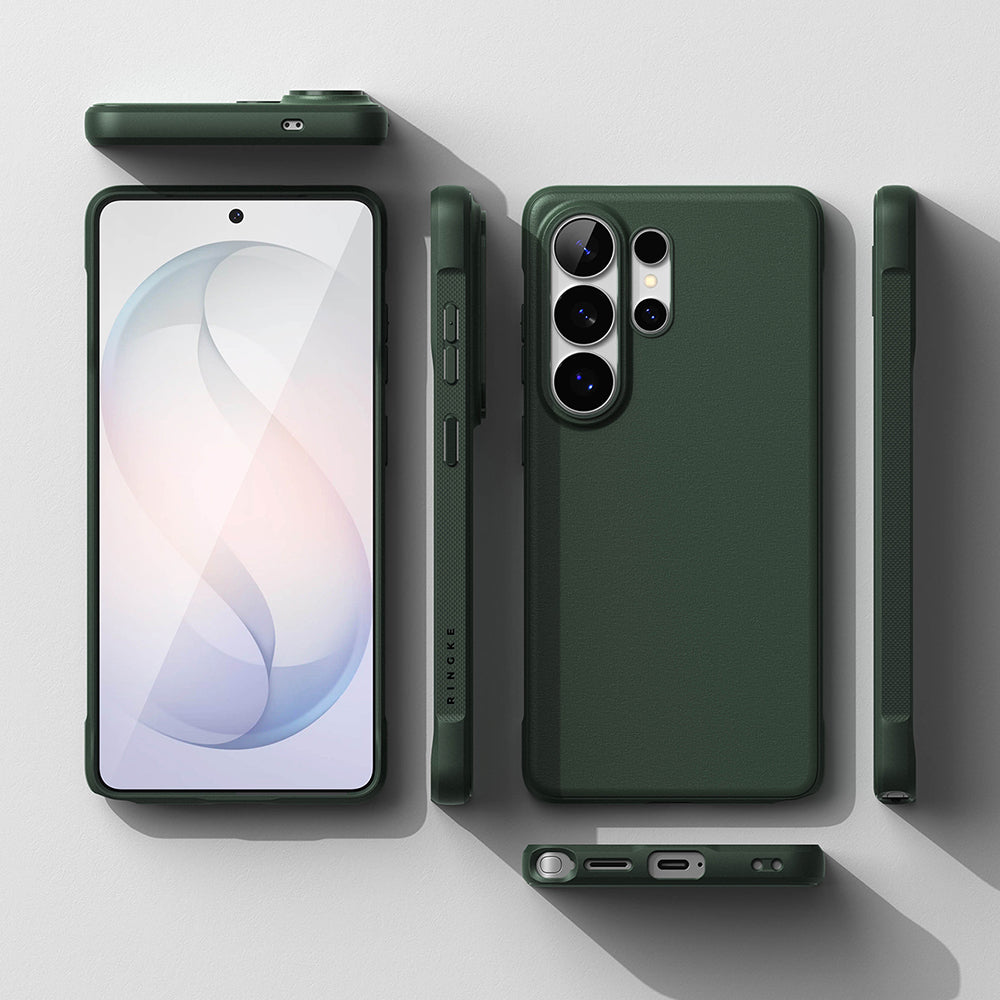 Etui til Samsung Galaxy S26 Ultra S948, Ringke, Onyx, Mørkegrøn