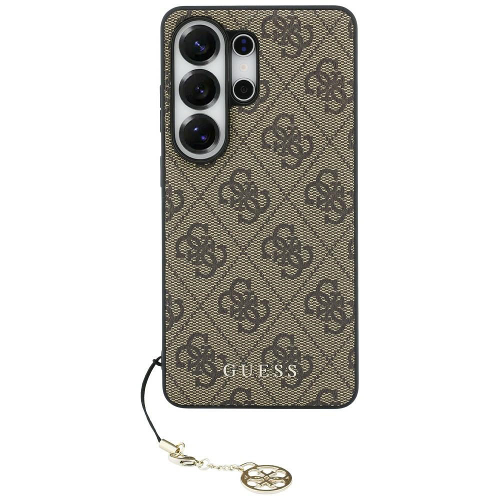 Etui til Samsung Galaxy S26 Ultra S948, Guess, 4G Classic Logo Charm, Brun