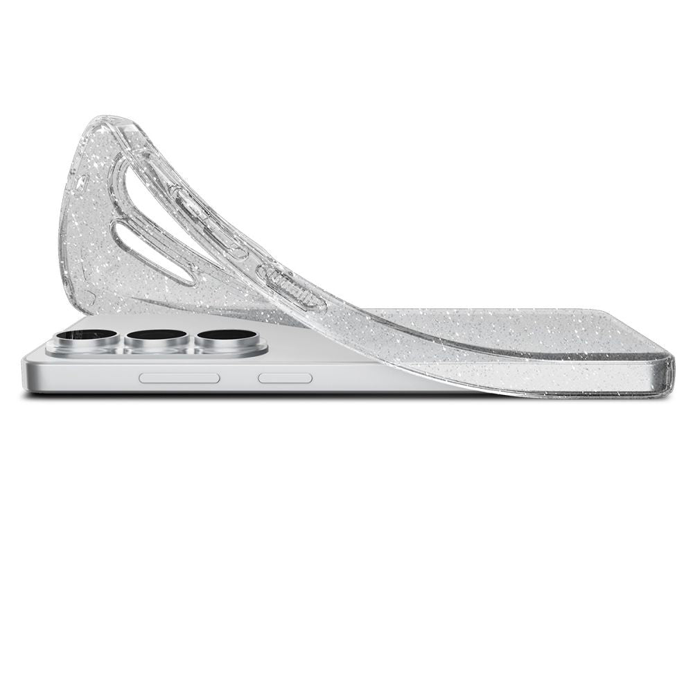 Etui til Samsung Galaxy S26 Ultra S948, Spigen, Liquid Crystal Glitter, Gennemsigtig ACS10673