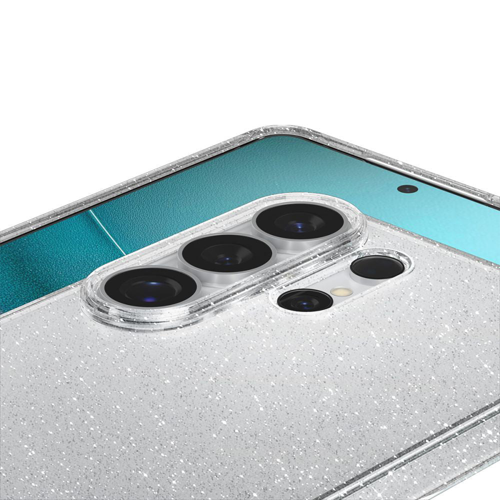 Etui til Samsung Galaxy S26 Ultra S948, Spigen, Liquid Crystal Glitter, Gennemsigtig ACS10673