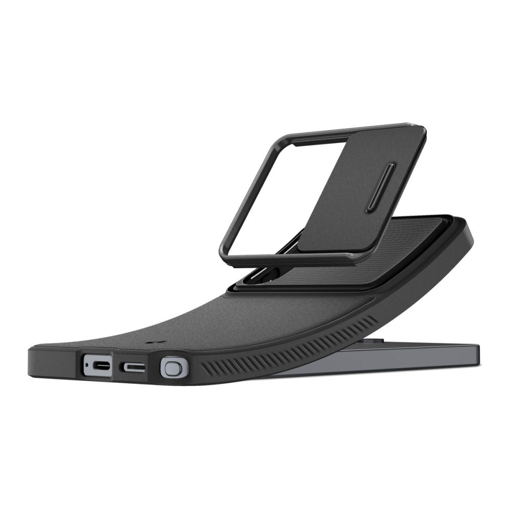 Etui til Samsung Galaxy S26 Ultra S948, Spigen, Optik Armor, Sort ACS10687