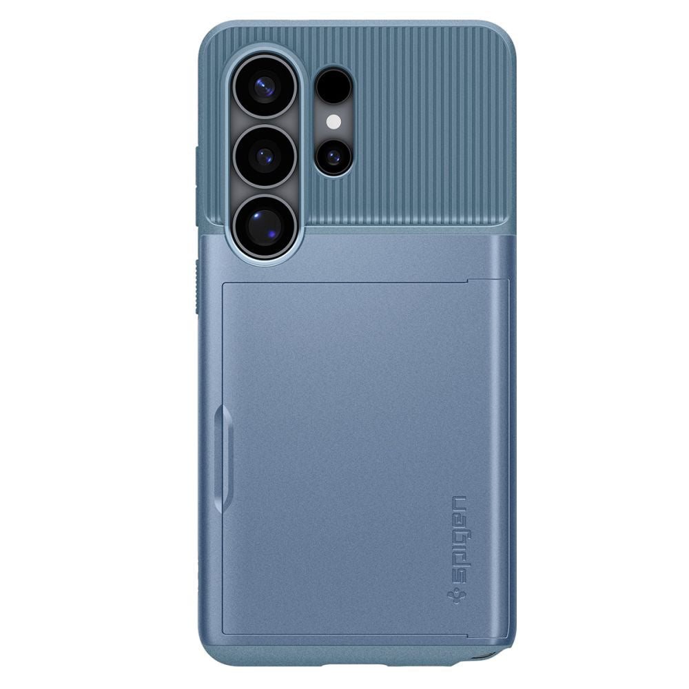 Etui til Samsung Galaxy S26 Ultra S948, Spigen, Slim Armor CS, Blå ACS11225