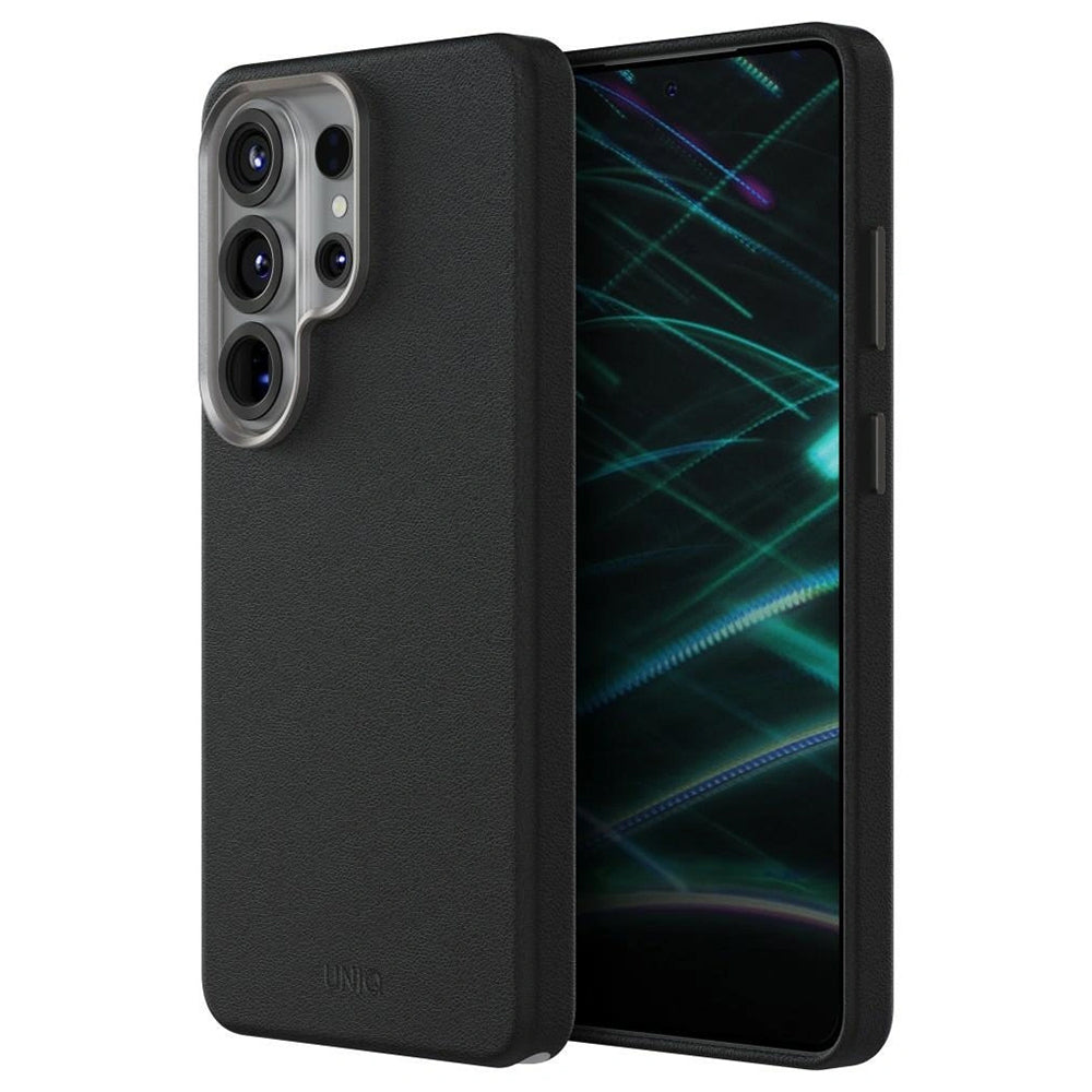Etui til Samsung Galaxy S26 Ultra S948, UNIQ, Lyden Leatherette, Sort