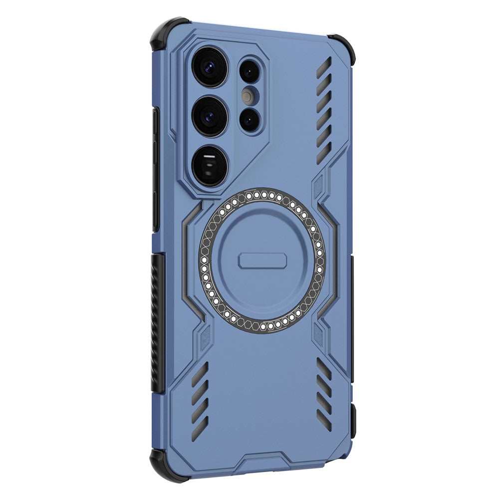 MagSafe cover til Samsung Galaxy S26 Ultra S948, Techsuit, ArmorMag, Blå