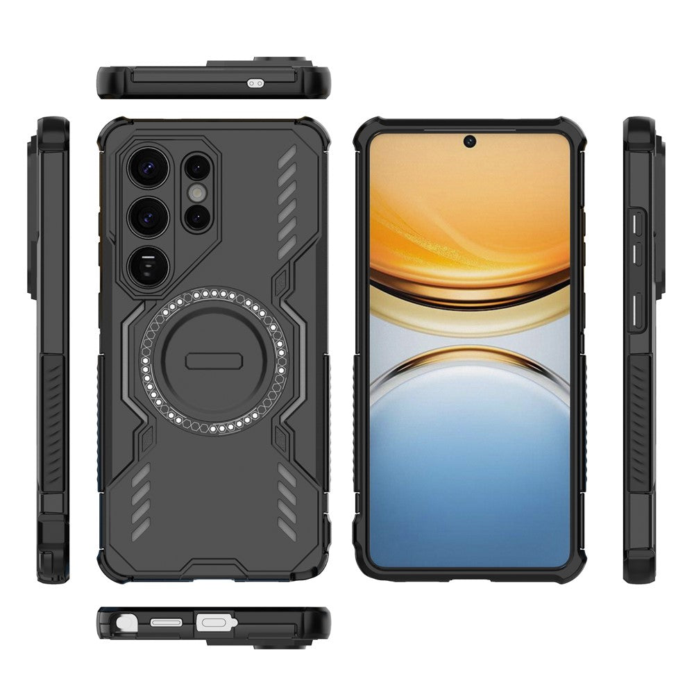 MagSafe cover til Samsung Galaxy S26 Ultra S948, Techsuit, ArmorMag, Sort