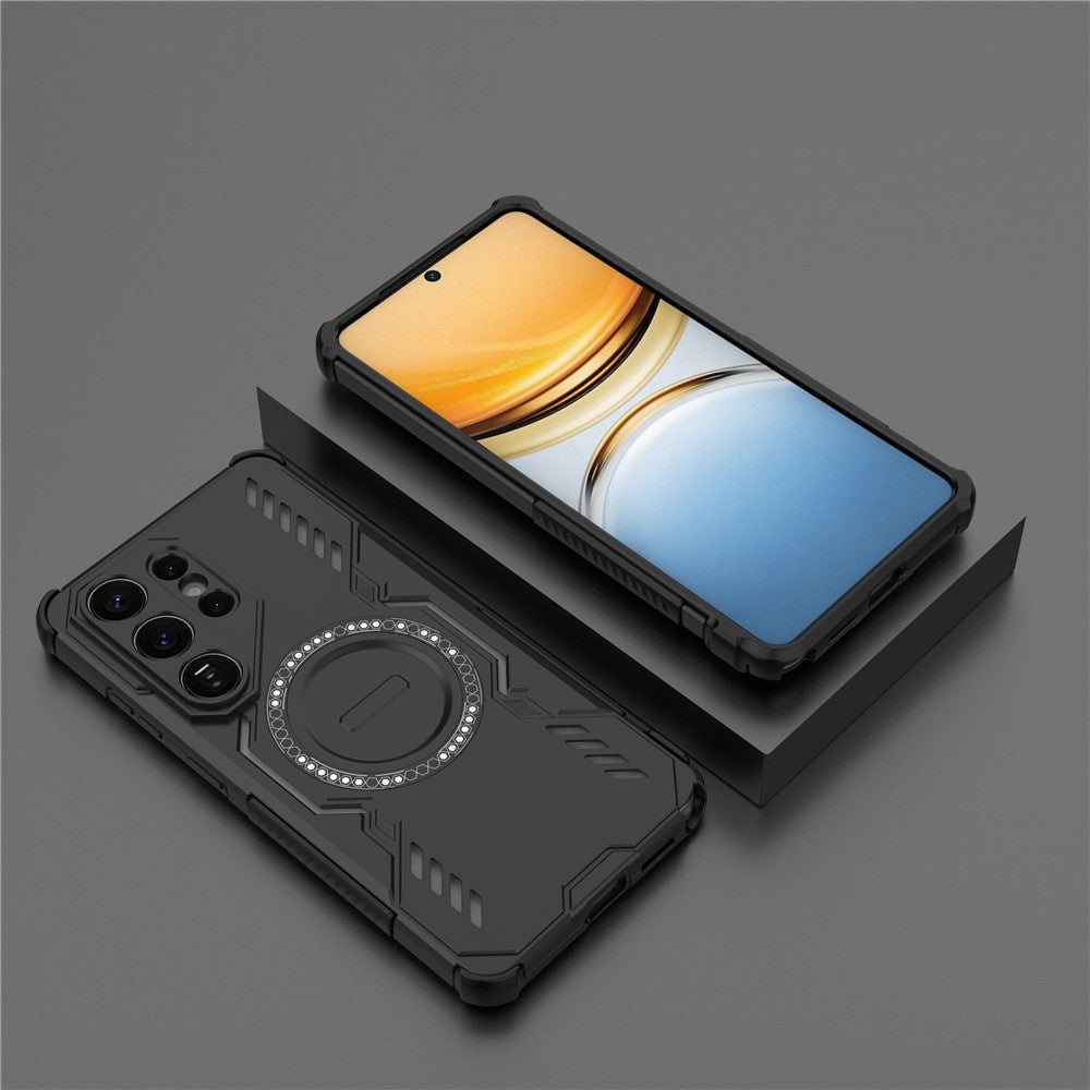 MagSafe cover til Samsung Galaxy S26 Ultra S948, Techsuit, ArmorMag, Sort