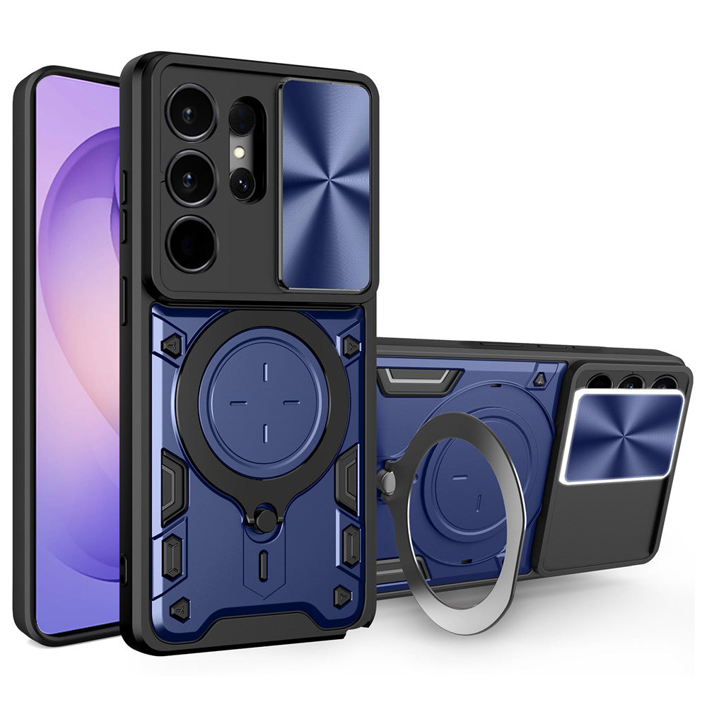 Etui til Samsung Galaxy S26 Ultra, Techsuit, CamGuard Pro, Blå