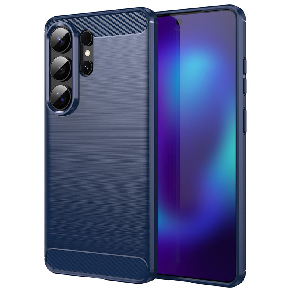 Etui til Samsung Galaxy S26 Ultra S948, Techsuit, Carbon, Blå